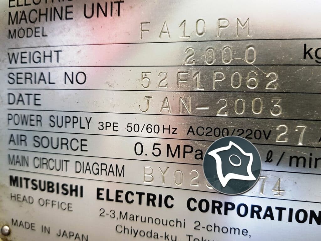 Электроэрозионный проволочно-вырезной станок Mitsubishi FA 10 P-ID14530