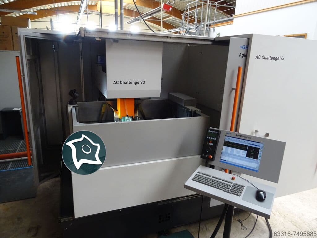 Электроэрозионный проволочно-вырезной станок с ЧПУ AGIE CHARMILLES Challenge V3-ID16880
