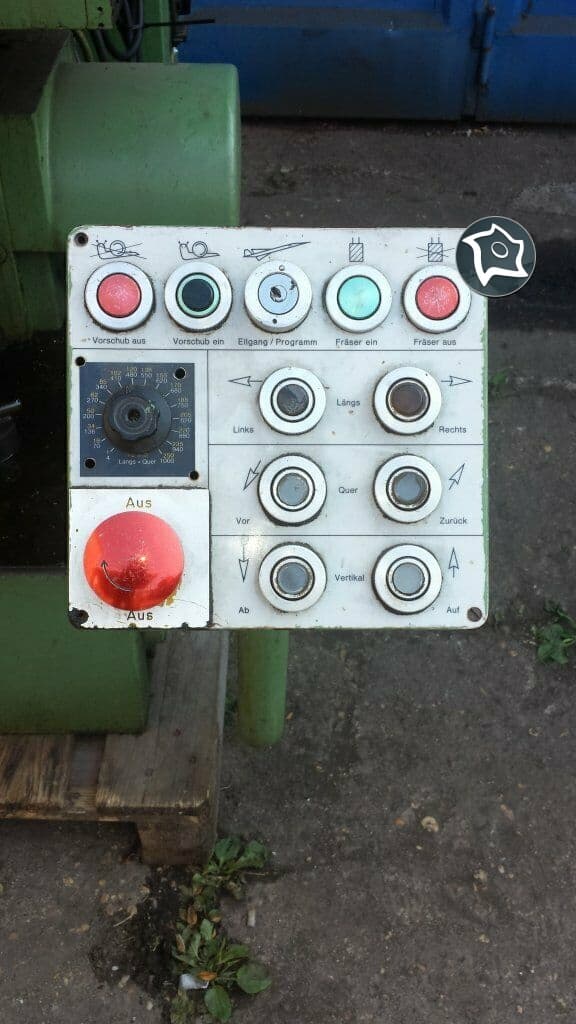 Фрезерный механический станок Kunzmann VF 6-3-ID15237