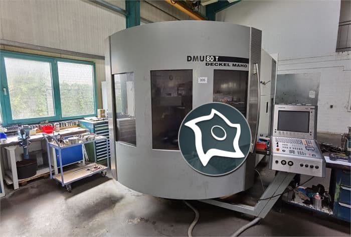 Фрезерный станок с ЧПУ универсальный DMG Deckel Maho DMU 80 T-ID11105