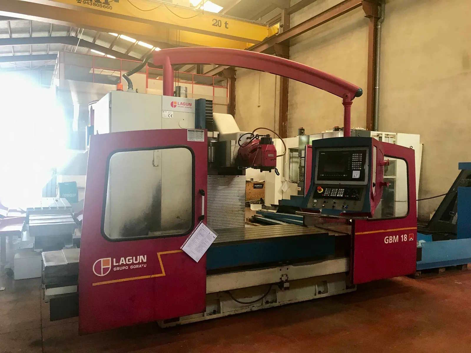 Фрезерный станок с неподвижной станиной LAGUN GBM 18 - 2000-ID17315