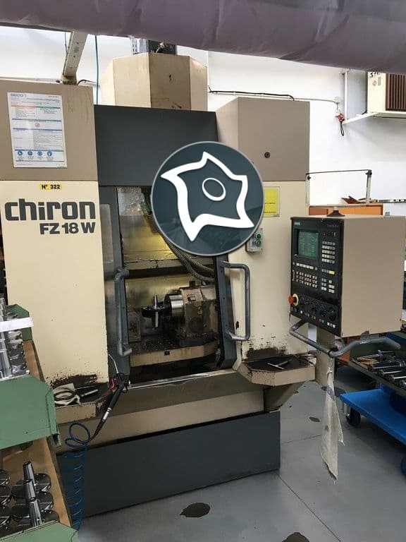 Фрезерный вертикальный станок с ЧПУ CHIRON FZ 18 W-ID11095