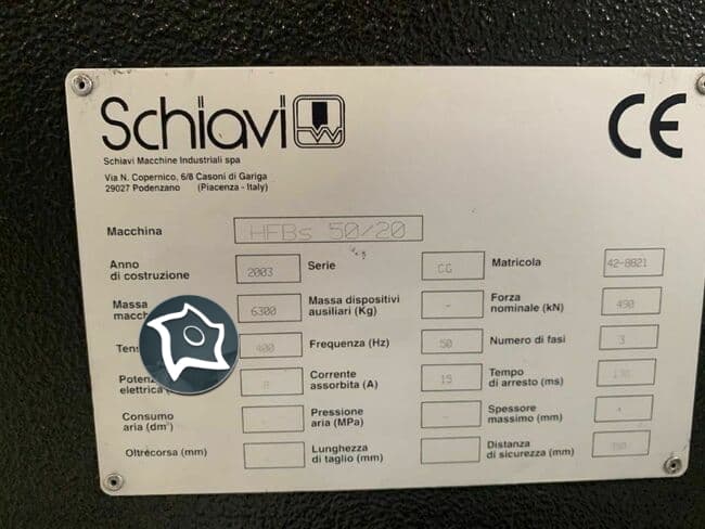 Гибочный станок Schiavi / Amada HFB 50-2.0-ID13346