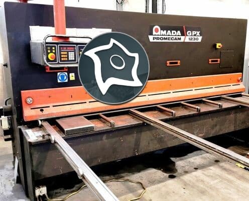 Гидравлические гильотинные ножницы AMADA GPX 1230-ID14666