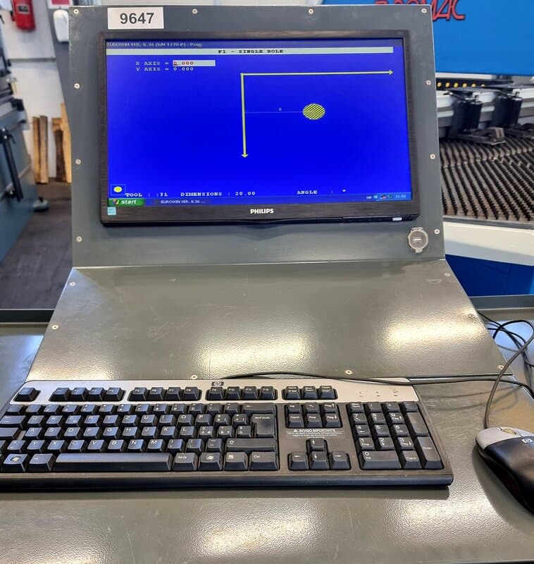 Гидравлический координатно-пробивной станок с ЧПУ EUROMAC ZX 1000/30-ID17542