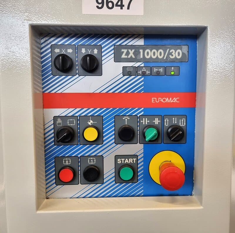 Гидравлический координатно-пробивной станок с ЧПУ EUROMAC ZX 1000/30-ID17542