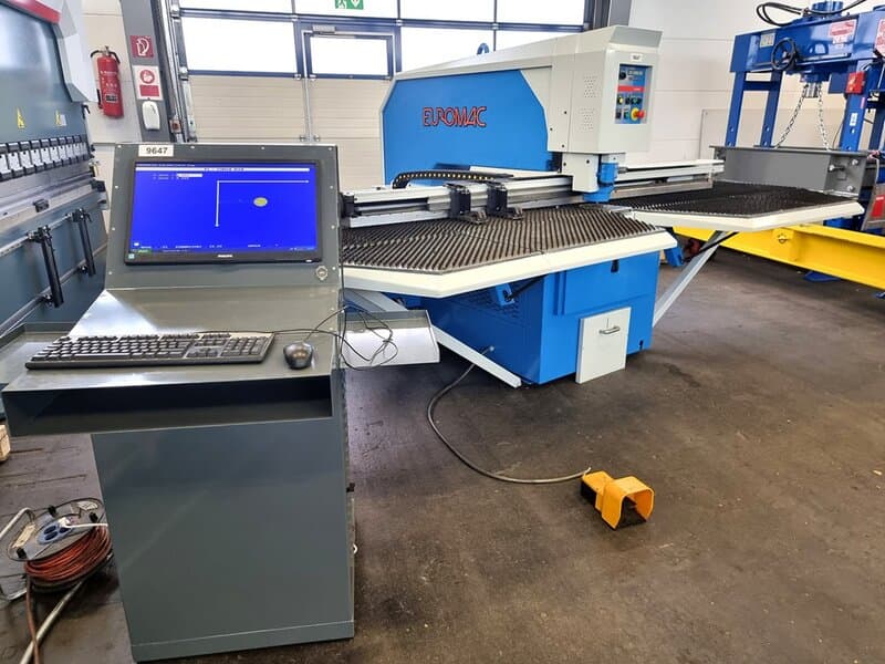 Гидравлический координатно-пробивной станок с ЧПУ EUROMAC ZX 1000/30-ID17542