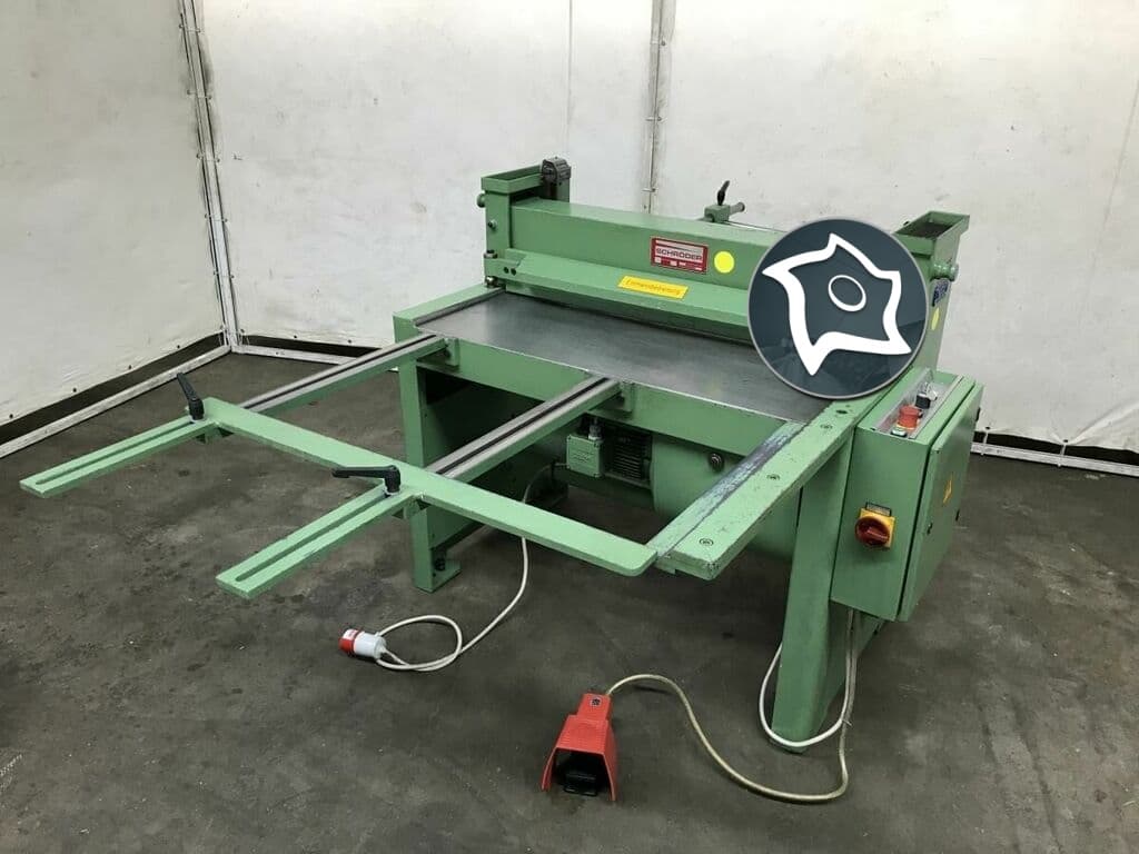 Гильотинные ножницы SCHRÖDER MHSU 1000/4-ID14241