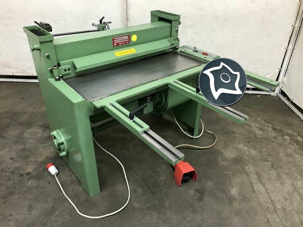 Гильотинные ножницы SCHRÖDER MHSU 1000/4-ID14241