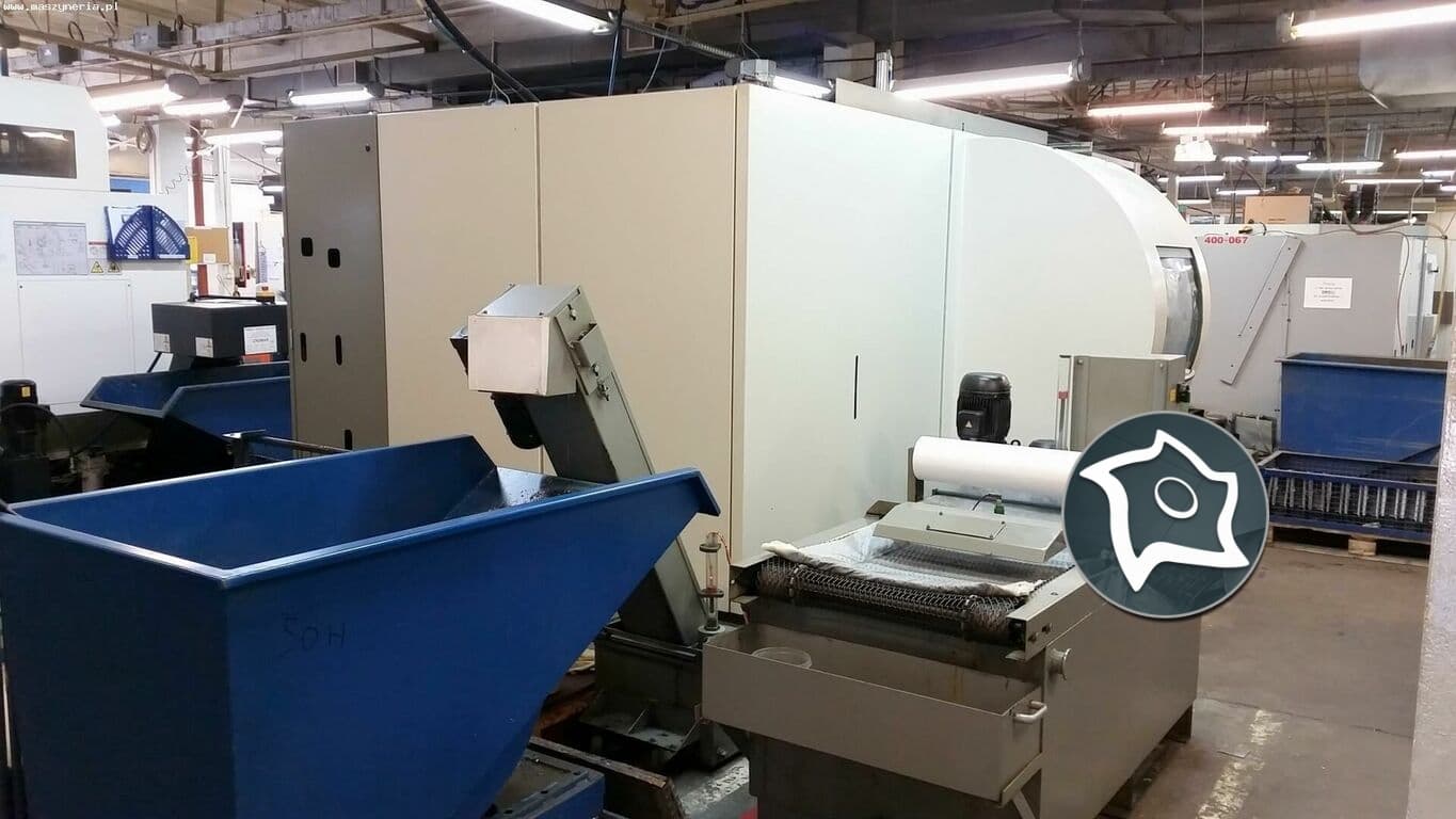 Горизонтально-фрезерный обрабатывающий центр с ЧПУ DECKEL MAHO DMC 50 H-ID14221