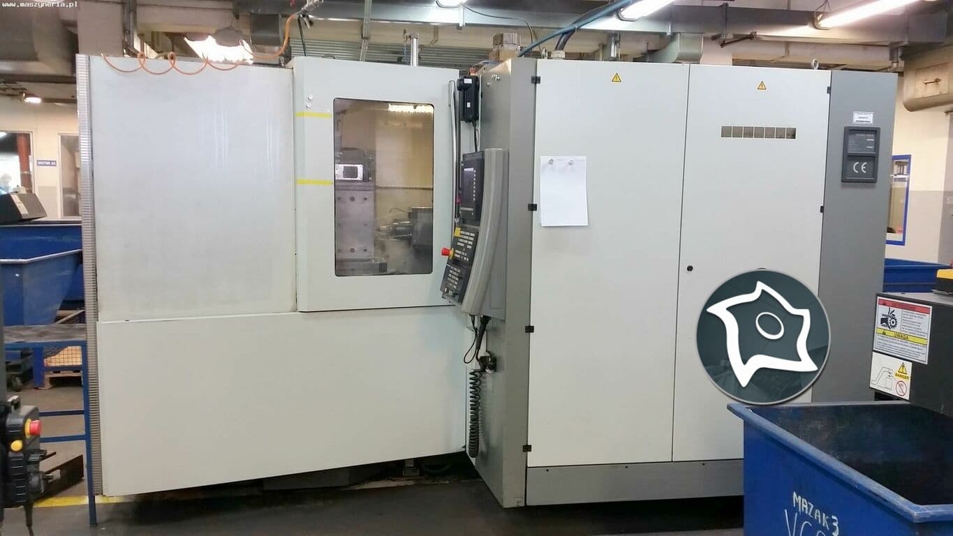 Горизонтально-фрезерный обрабатывающий центр с ЧПУ DECKEL MAHO DMC 50 H-ID14221