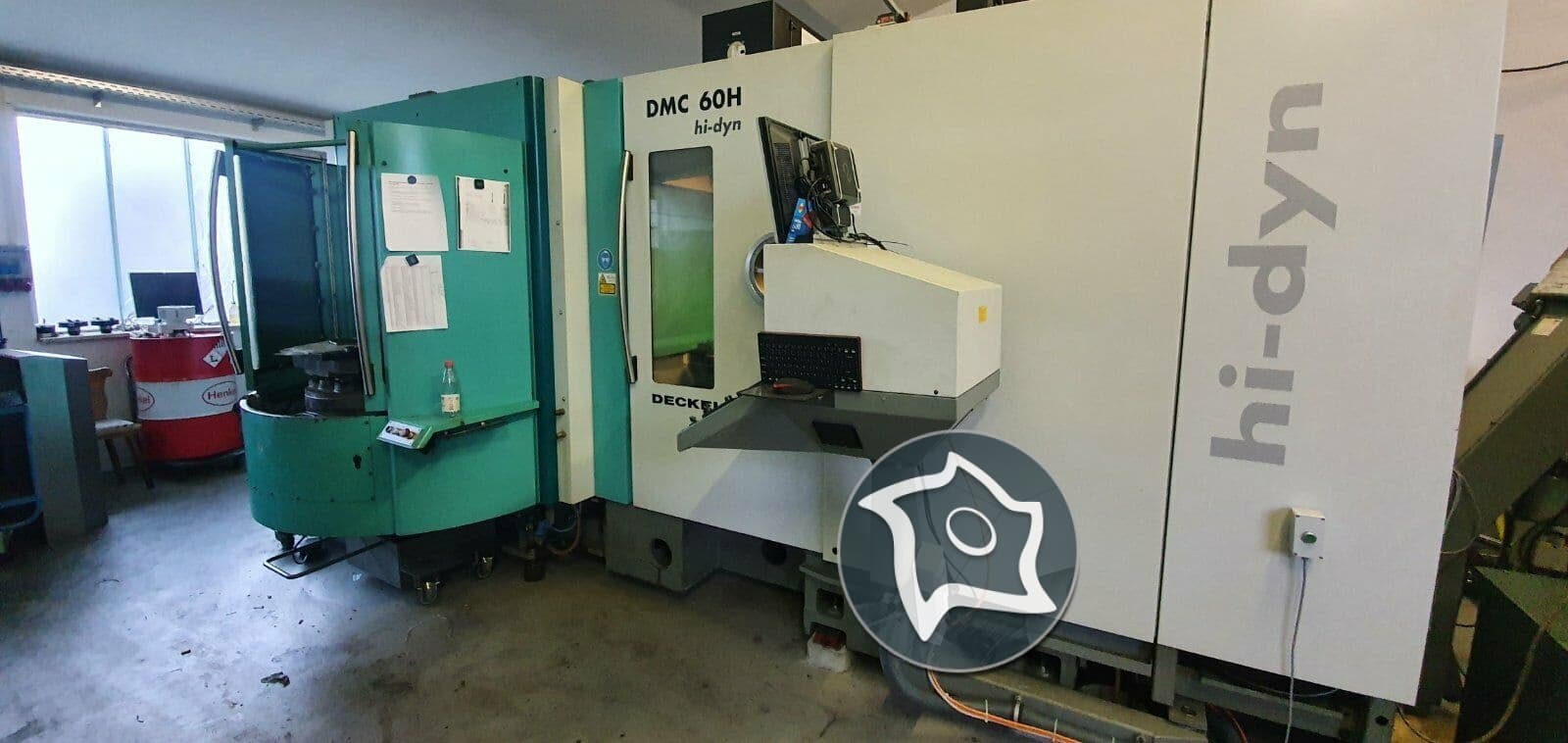 Горизонтально-фрезерный обрабатывающий центр с ЧПУ Deckel Maho DMC 60 H hi-dyn-ID14515