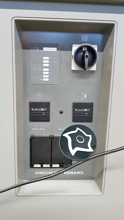 Горизонтально-фрезерный обрабатывающий центр с ЧПУ DMG DECKEL MAHO DMC 60 U HI-DYN-ID12582