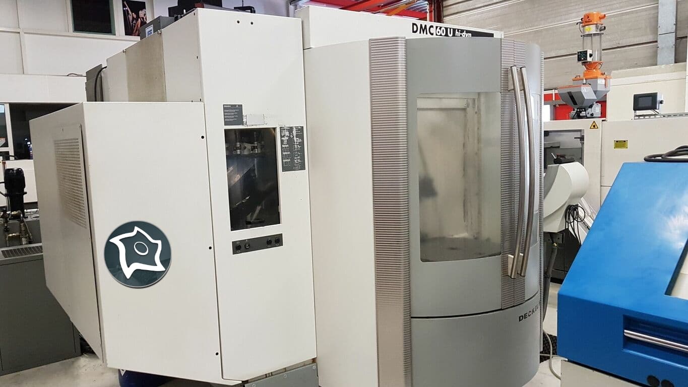 Горизонтально-фрезерный обрабатывающий центр с ЧПУ DMG DECKEL MAHO DMC 60 U HI-DYN-ID12582