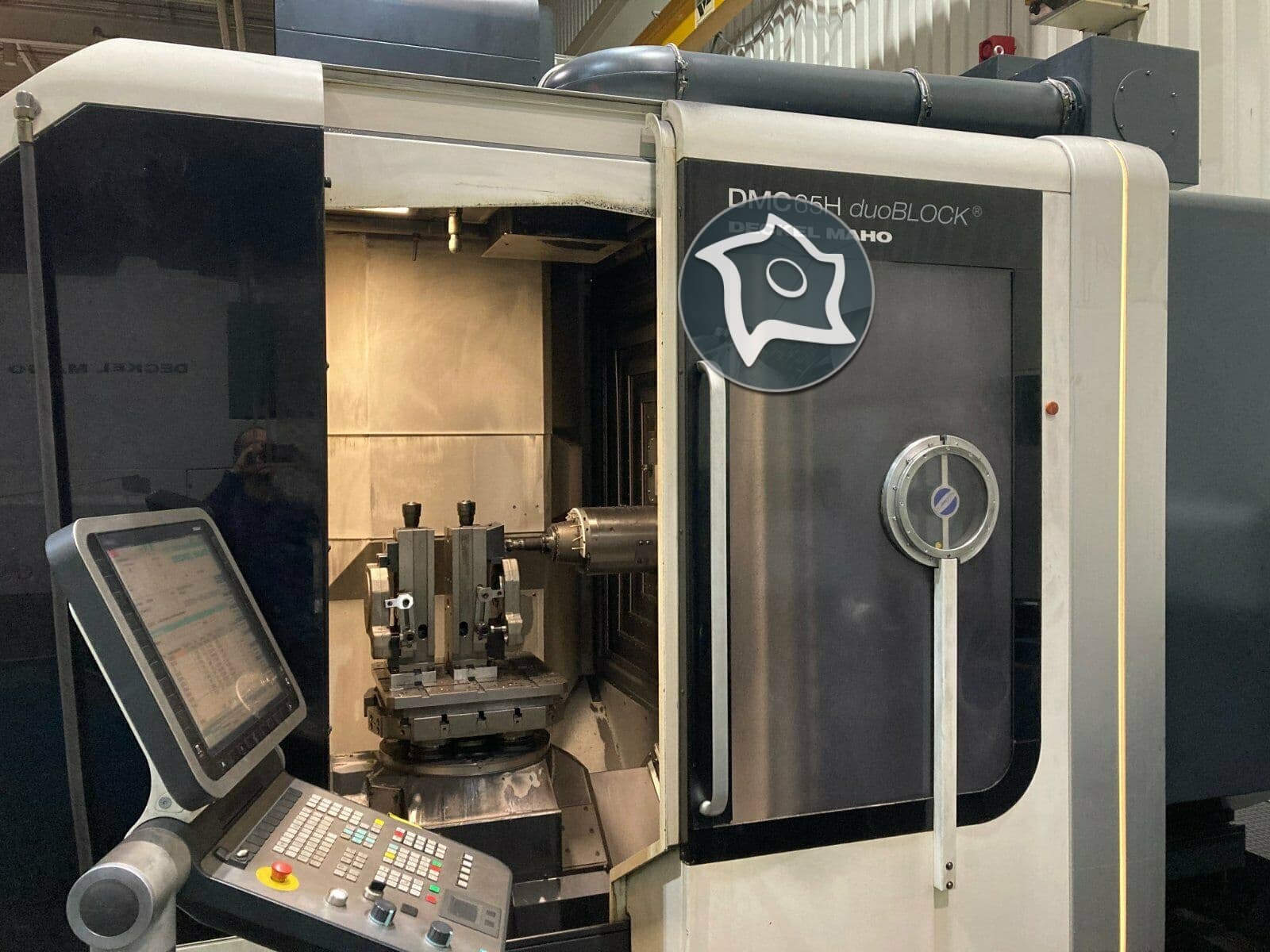 Горизонтально-фрезерный обрабатывающий центр с ЧПУ DMG MORI DMC 65 H Duoblock-ID14516