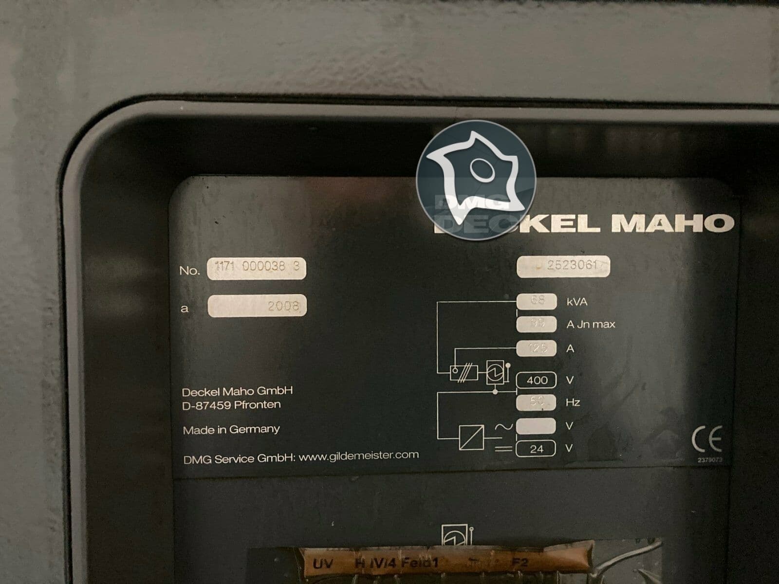 Горизонтально-фрезерный обрабатывающий центр с ЧПУ DMG MORI DMC 65 H Duoblock-ID14516