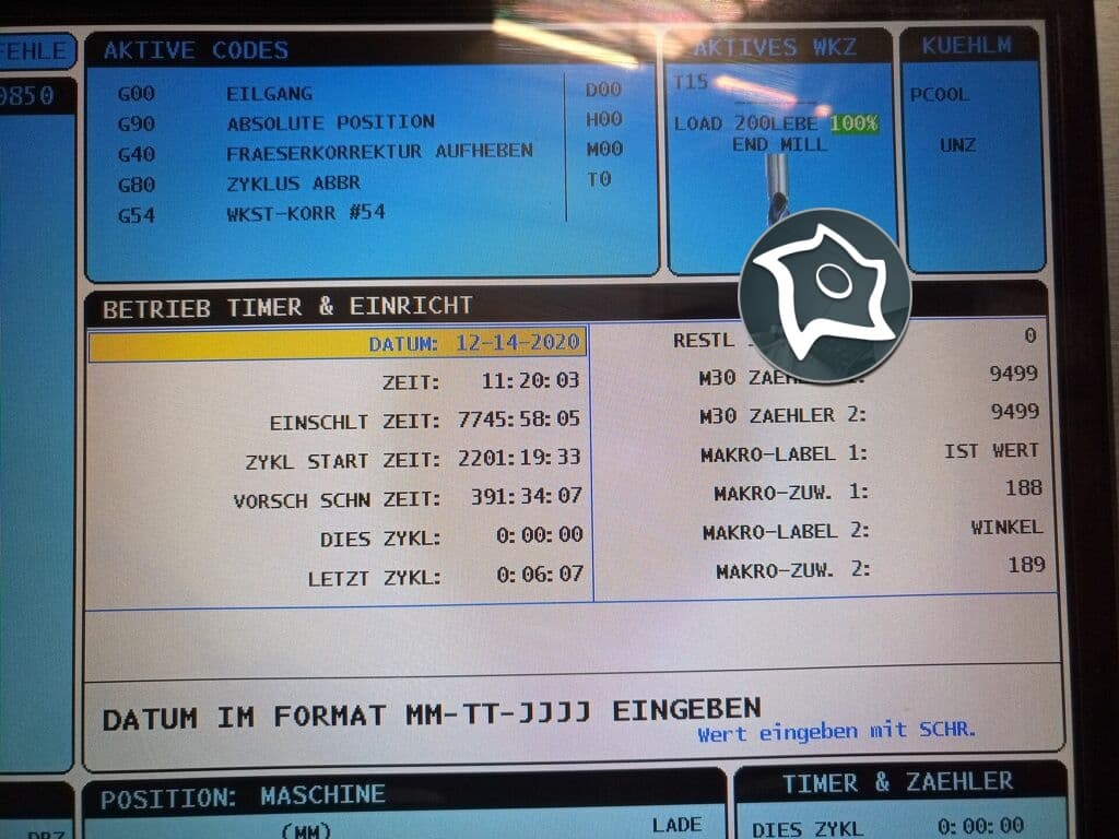 Вертикально-фрезерный обрабатывающий центр с ЧПУ HAAS TM 3P-ID14438