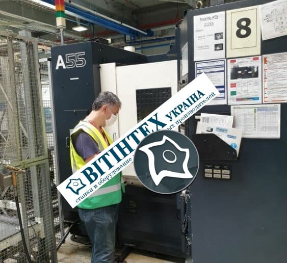 Горизонтально-фрезерный обрабатывающий центр с ЧПУ Makino A55-ID14076