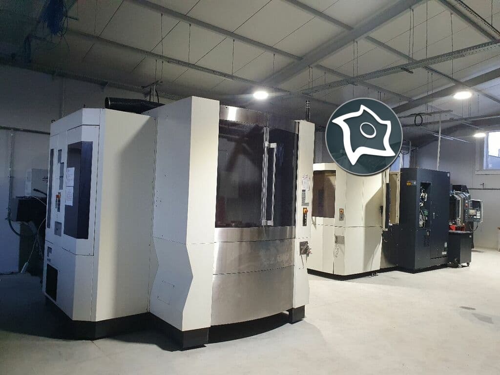 Горизонтально-фрезерный обрабатывающий центр с ЧПУ Makino A61-ID14564