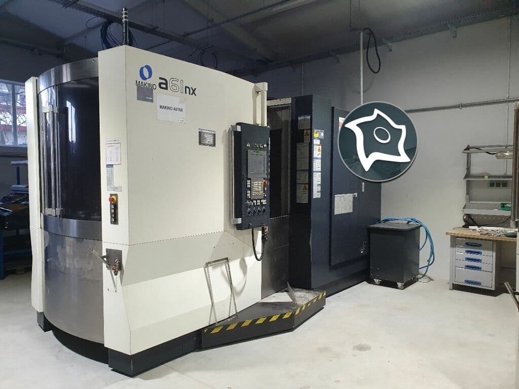 Горизонтально-фрезерный обрабатывающий центр с ЧПУ Makino A61-ID14564