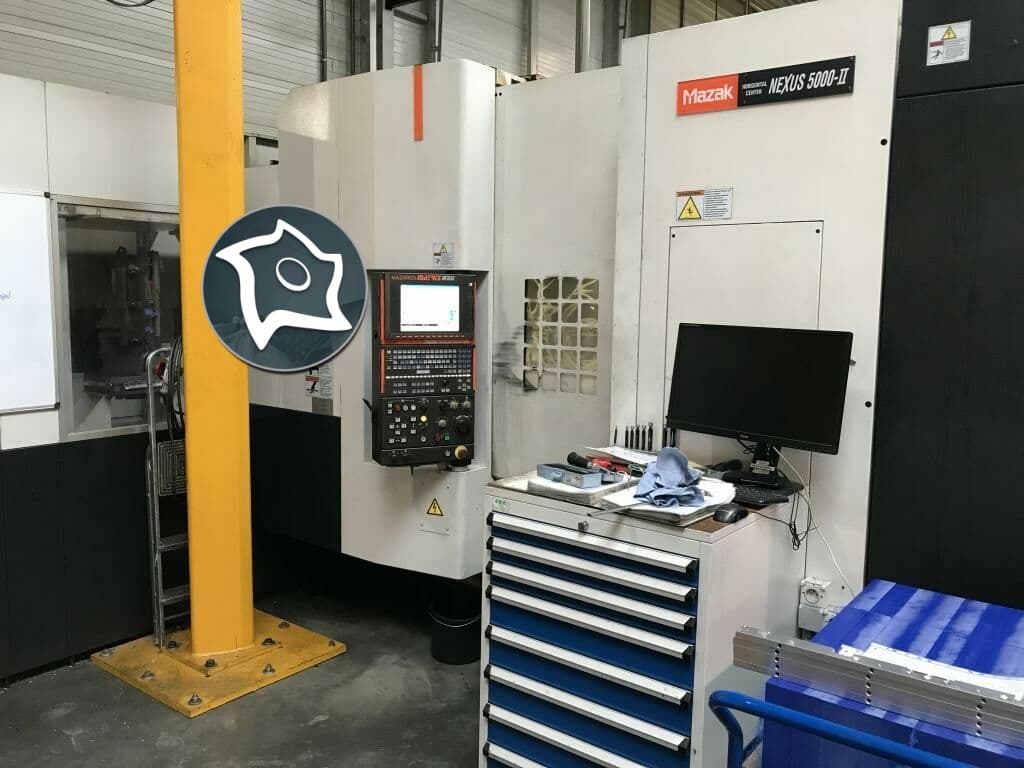 Горизонтально-фрезерный обрабатывающий центр с ЧПУ Mazak NEXUS HCN 5000 II-ID14225