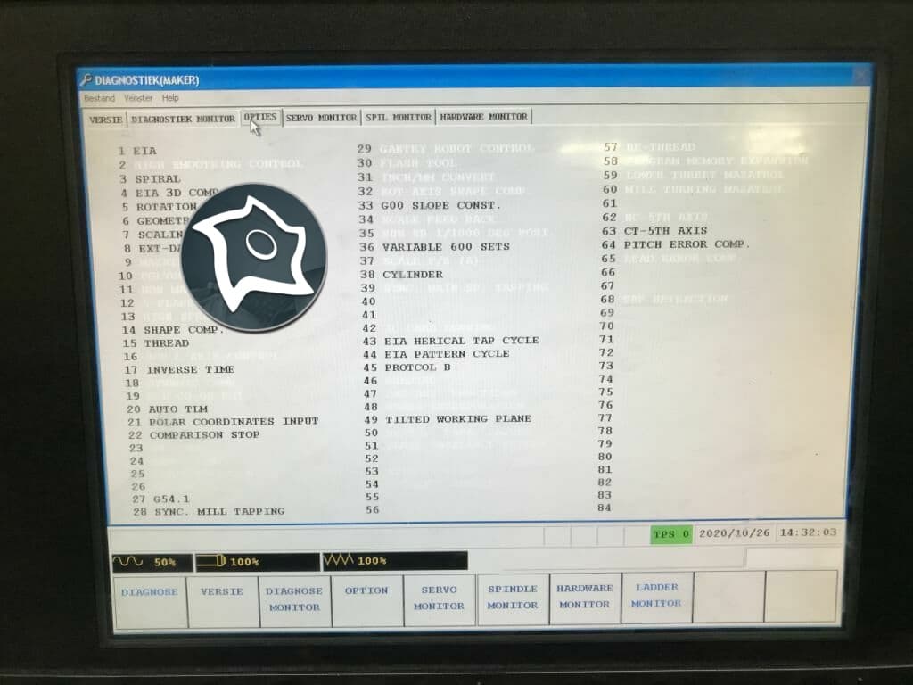 Горизонтально-фрезерный обрабатывающий центр с ЧПУ Mazak NEXUS HCN 5000 II-ID14225