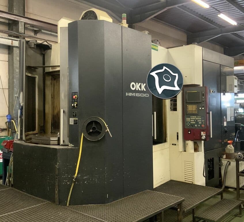 Горизонтально-фрезерный обрабатывающий центр с ЧПУ OKK HM 600-ID12818