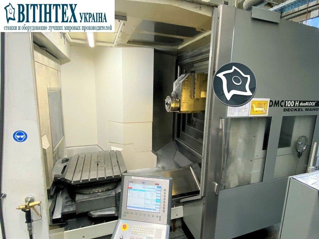 Горизонтально-фрезерный станок с ЧПУ DECKEL MAHO DMC 100 H duoBLOCK-ID15904