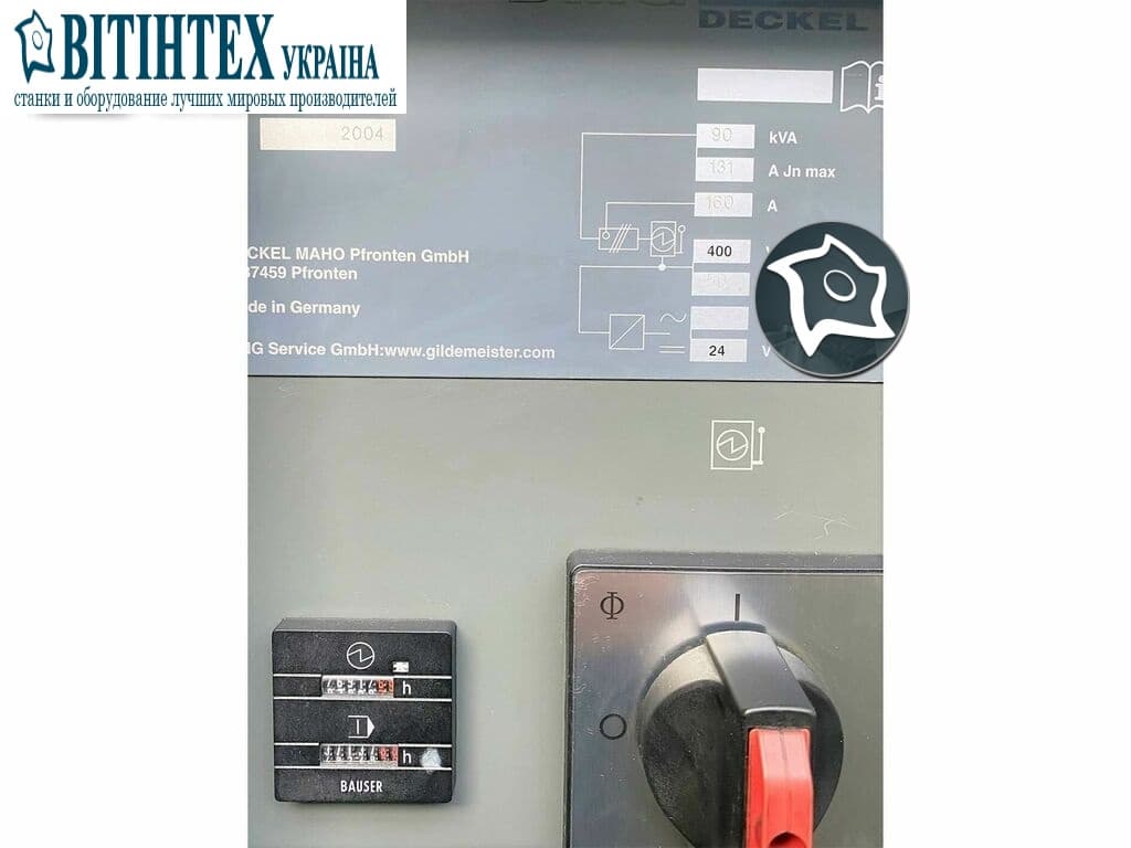 Горизонтально-фрезерный станок с ЧПУ DECKEL MAHO DMC 100 H duoBLOCK-ID15904