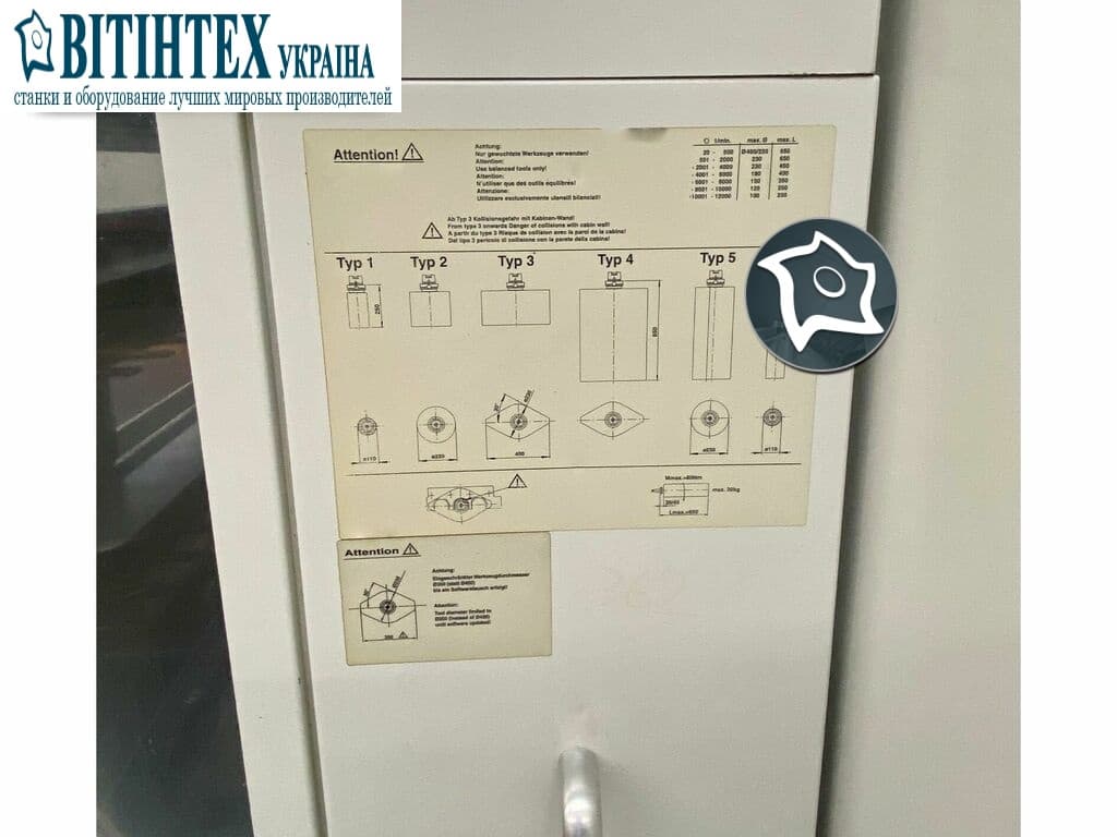 Горизонтально-фрезерный станок с ЧПУ DECKEL MAHO DMC 100 H duoBLOCK-ID15904