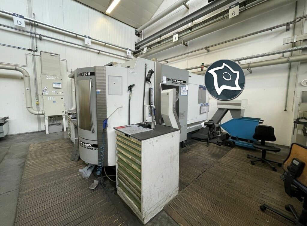 Горизонтально-фрезерный станок с ЧПУ Deckel Maho DMC 55 H duoBLOCK-ID16573