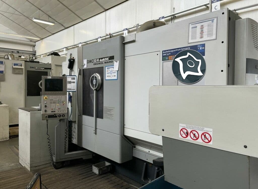Горизонтально-фрезерный станок с ЧПУ Deckel Maho DMC 55 H duoBLOCK-ID16573