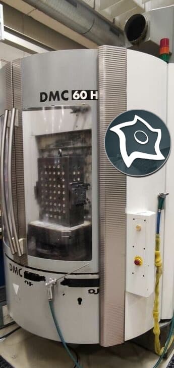 Горизонтально-фрезерный станок с ЧПУ Deckel Maho DMC 60 H-ID16568