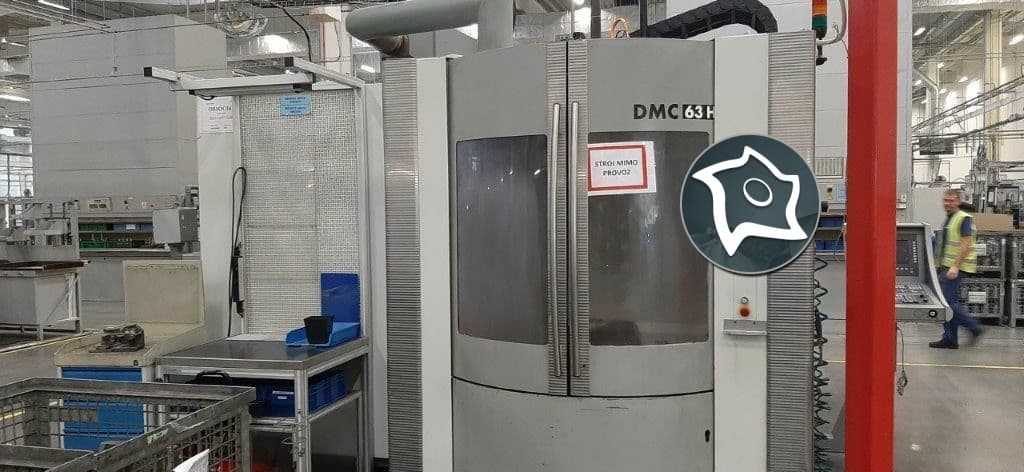 Горизонтально-фрезерный станок с ЧПУ Deckel Maho DMC 63 H-ID14865