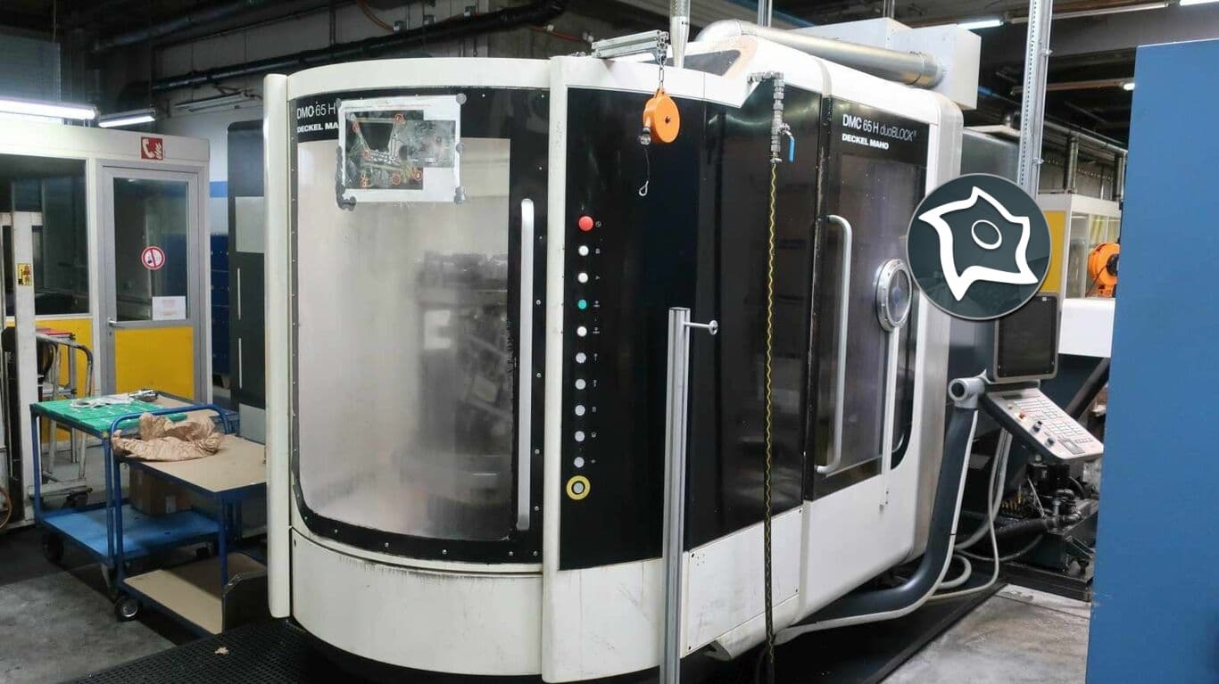 Горизонтально-фрезерный станок с ЧПУ Deckel Maho DMC 65 H-ID14845