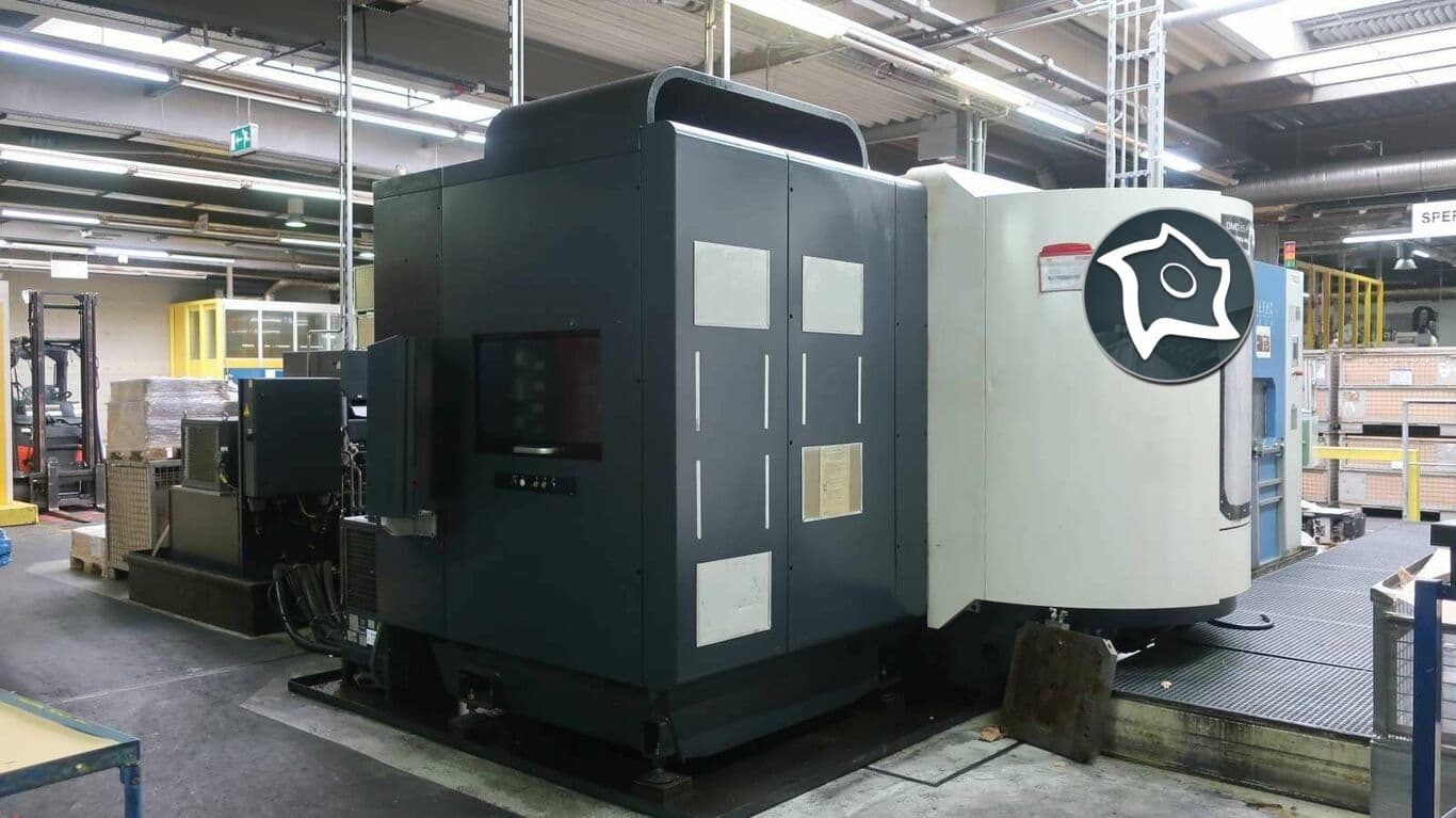 Горизонтально-фрезерный станок с ЧПУ Deckel Maho DMC 65 H-ID14845