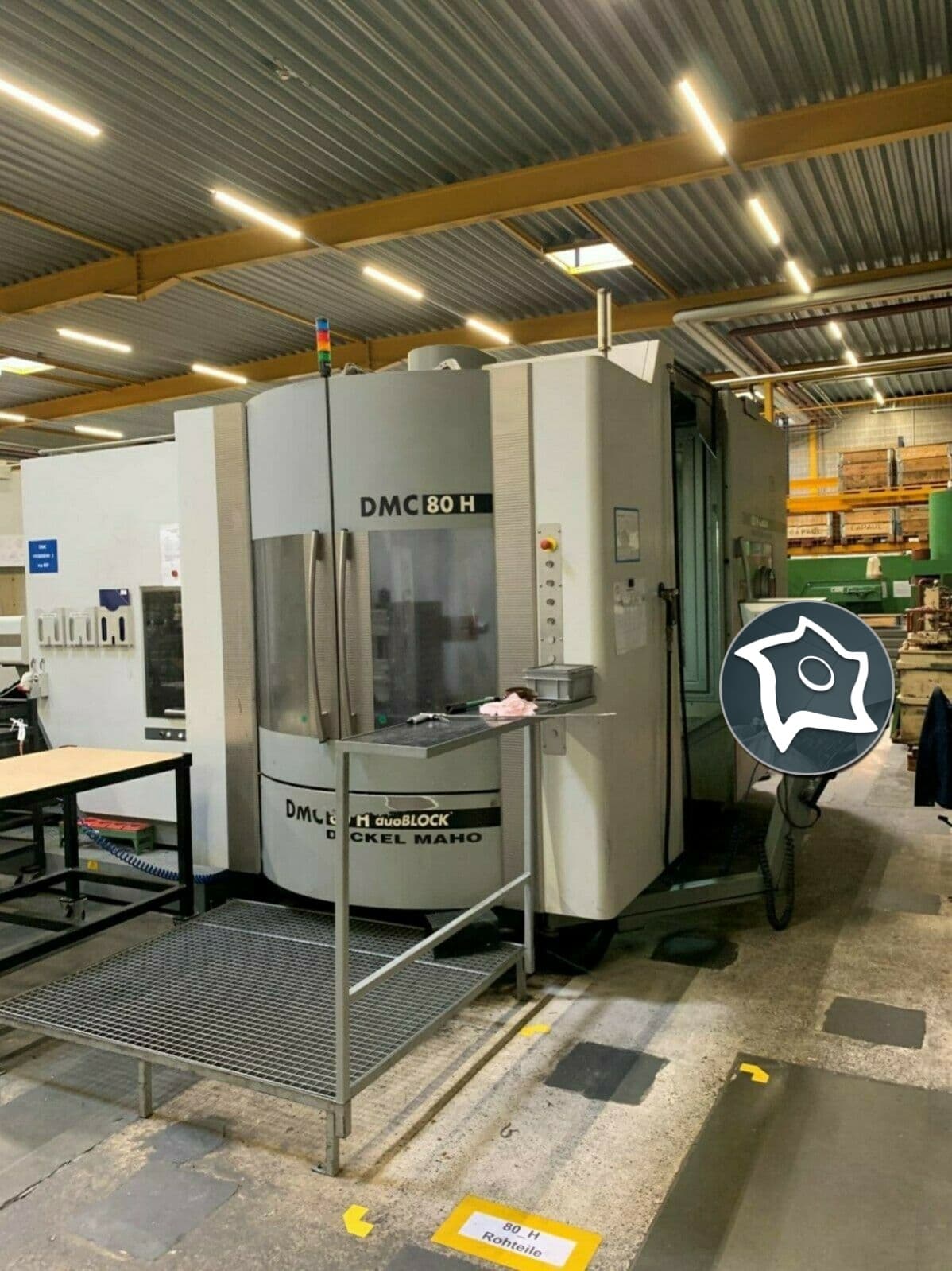 Горизонтально-фрезерный станок с ЧПУ Deckel Maho DMC 80 H DuoBlock-ID14633