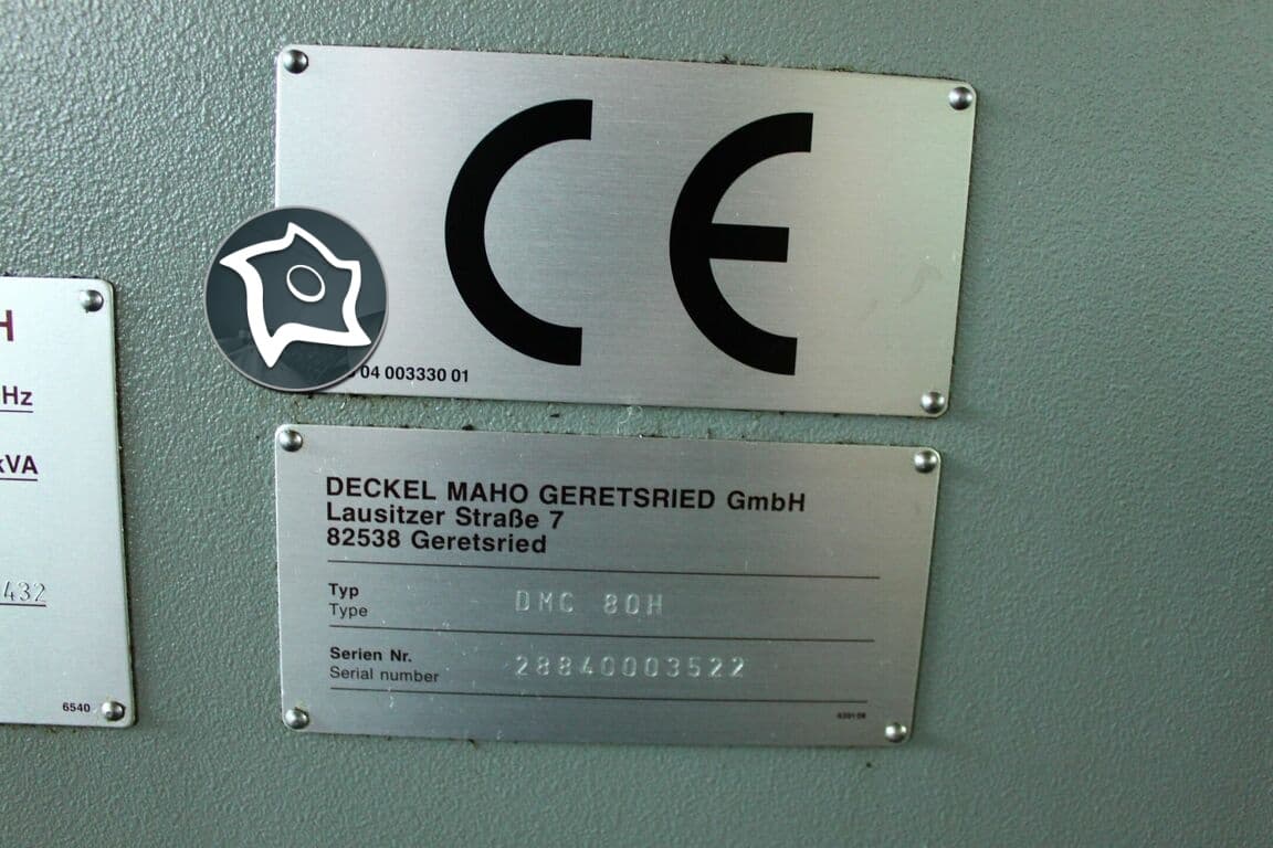 Горизонтально-фрезерный станок с ЧПУ DECKEL MAHO DMC 80 H-ID15423