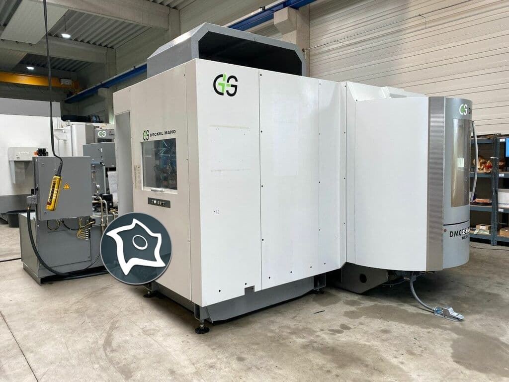 Горизонтально-фрезерный станок с ЧПУ DMG Deckel Maho DMC 55 H duoBLOCK-ID15843