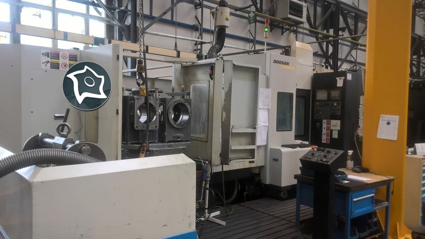 Горизонтально-фрезерный станок с ЧПУ DOOSAN DAEWOO HM 500-ID14661