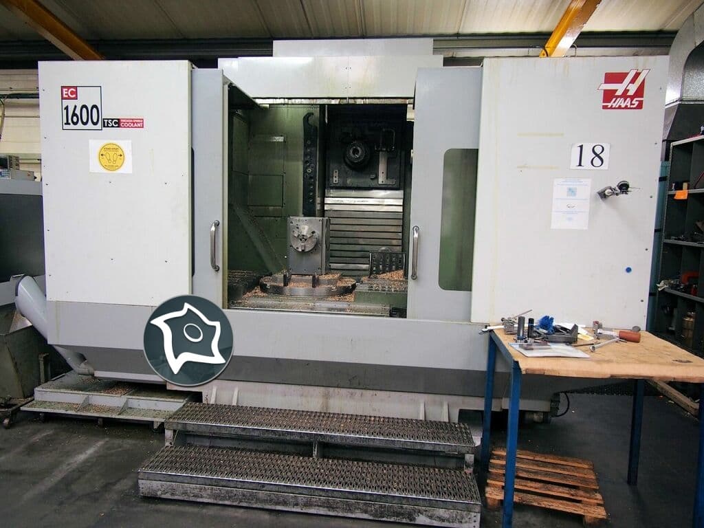 Горизонтально-фрезерный станок с ЧПУ HAAS EC 1600-4X-ID14809