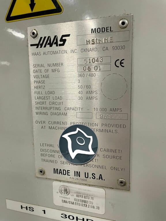 Горизонтально-фрезерный станок с ЧПУ HAAS HS-1 RHE-ID16601