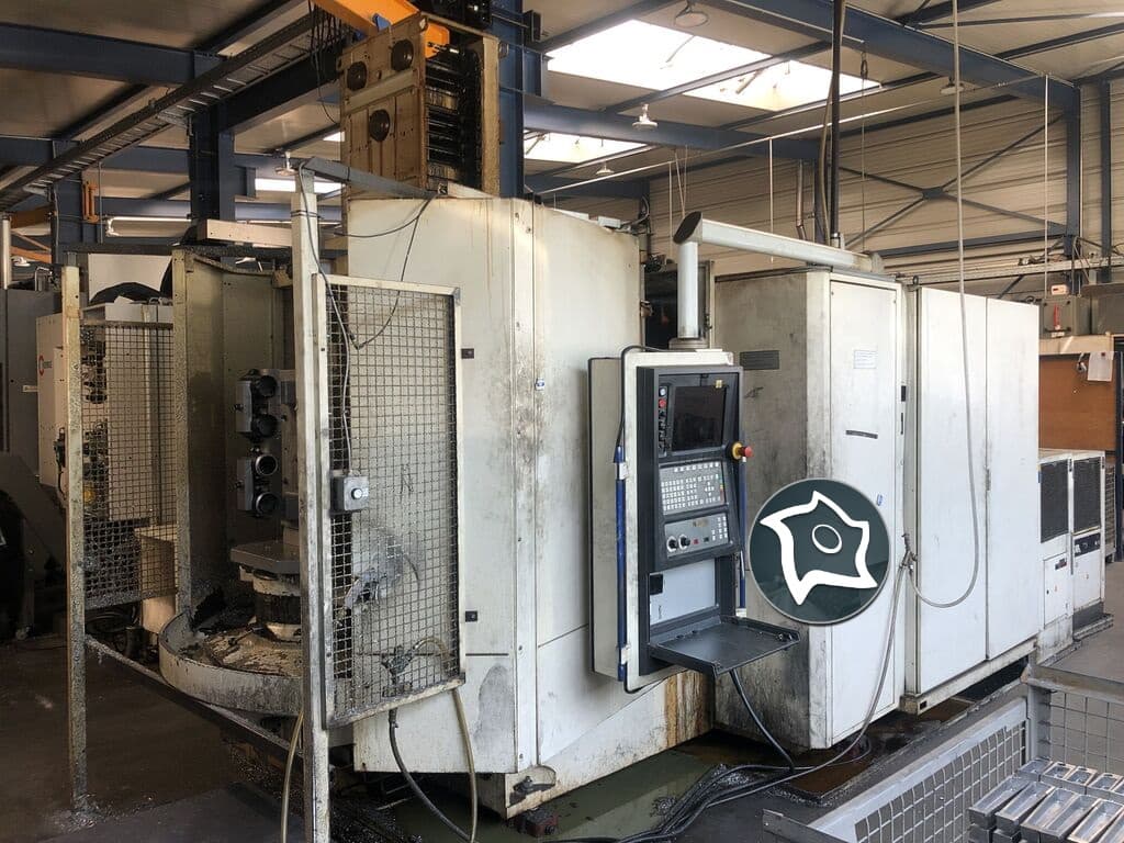 Горизонтально-фрезерный станок с ЧПУ Heller MC 16-ID15376