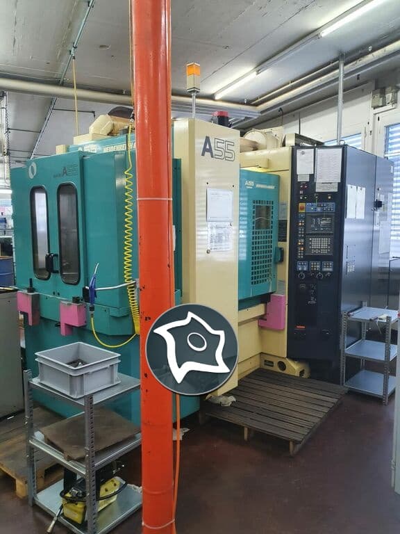 Горизонтально-фрезерный станок с ЧПУ Makino A 55-ID16499