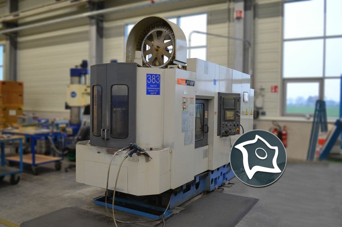 Горизонтально-фрезерный станок с ЧПУ MAZAK FF 510-ID15576