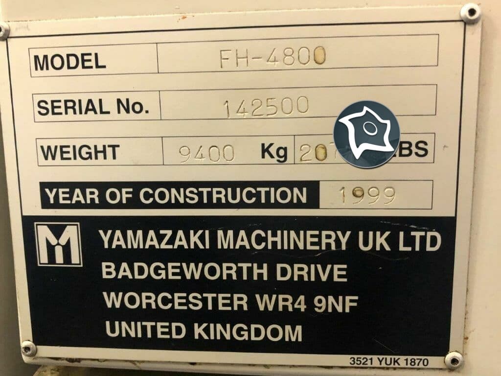 Горизонтально-фрезерный станок с ЧПУ Mazak FH 4800-ID14212