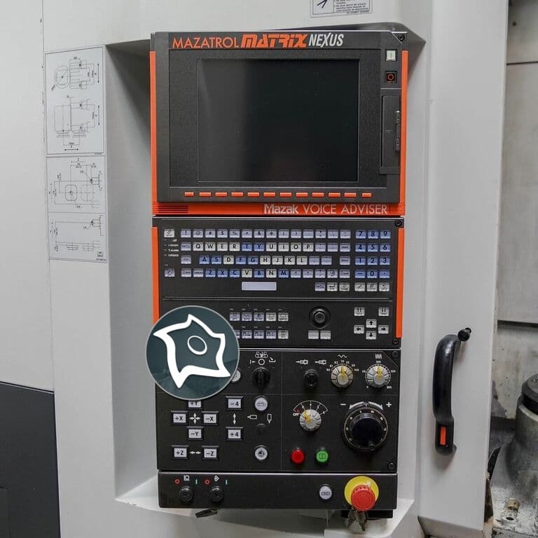Горизонтально-фрезерный станок с ЧПУ Mazak HCN 5000 II-ID14861