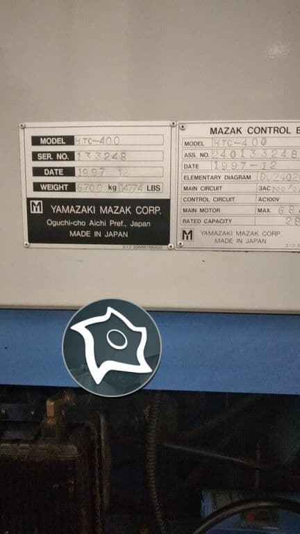 Горизонтально-фрезерный станок с ЧПУ Mazak HTC 400-ID15931