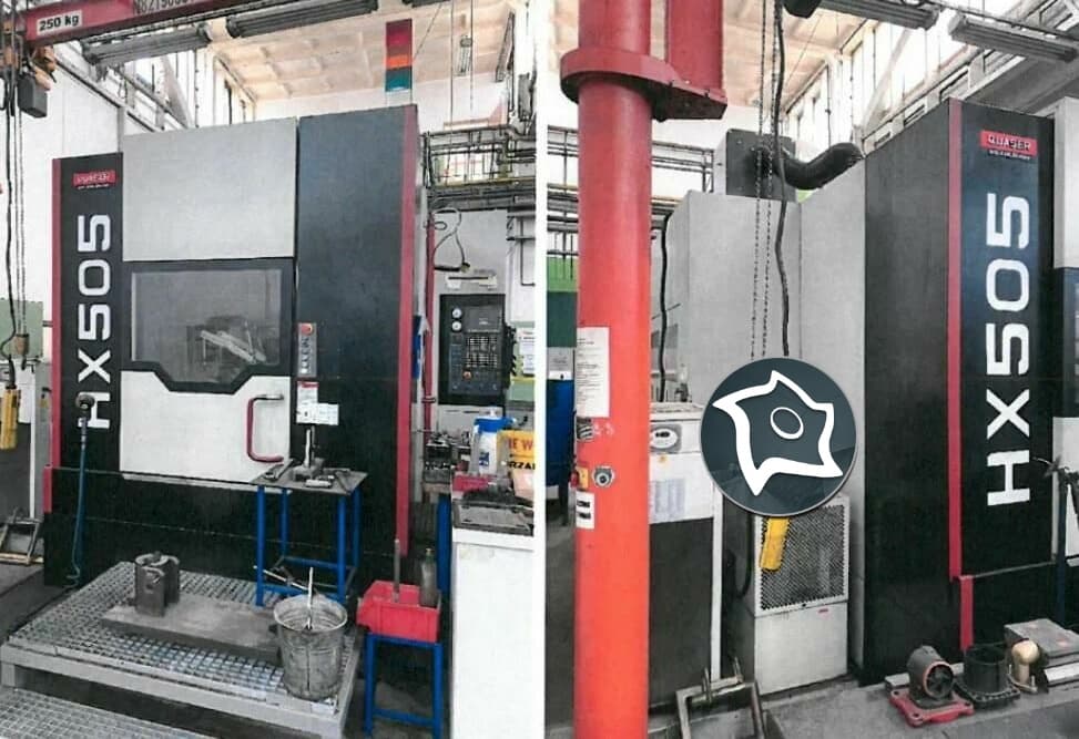 Горизонтально-фрезерный станок с ЧПУ QUASER HX 505 AP/6B-ID14662