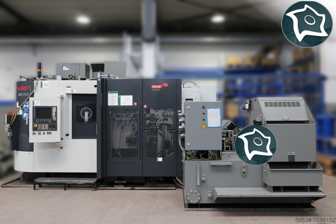 Горизонтально-фрезерный станок с ЧПУ STARRAG HECKERT HEC 400 D-ID16899
